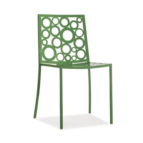 Cadeira contemporânea - BOLLA - I.T.F. DESIGN SRL - para ambiente interno / em metal pintado / empilhável