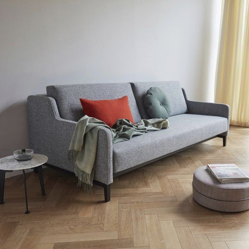 Sofá-cama - HERMOD - Innovation Randers a/s - contemporâneo / em tecido / em couro