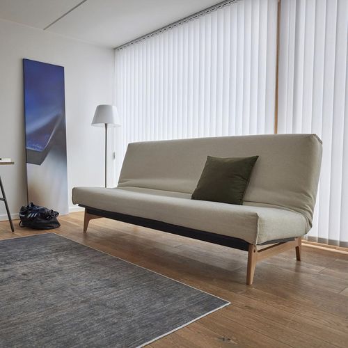 Sofá-cama - ASLAK - Innovation Randers a/s - contemporâneo / em tecido / em couro