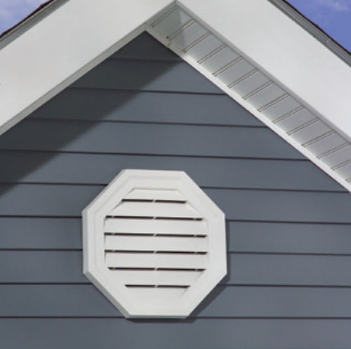 Grelha de ventilação vinílica - PLY GEM GABLE - Mitten Vinyl (Aust) Pty Ltd - retangular / quadrada / redonda