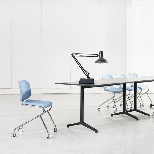 Cadeira de escritório contemporânea - ADD MOVE - Lammhults Möbel AB - para ambiente interno / em tecido / em couro