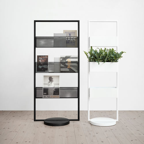 Estante porta-revistas - ADD - Lammhults Möbel AB - contemporânea / em aço revestido a pó / em ferro