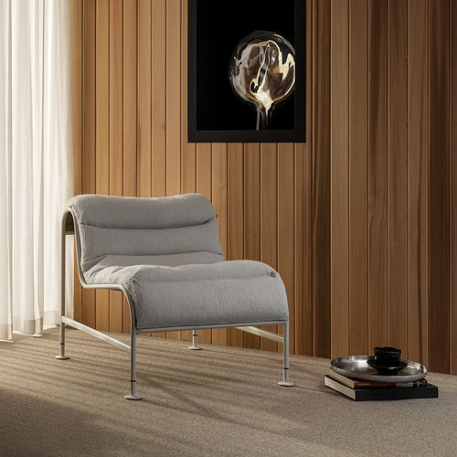 Poltrona contemporânea - SUNNY - Lammhults Möbel AB - em tecido / em aço / estofada