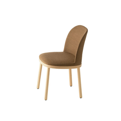Cadeira contemporânea - Agami 1160 - et al. - para ambiente interno / em tecido / com base em faia