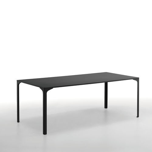 Mesa de jantar contemporânea - Armando - MIDJ - em metal pintado / com base em metal pintado / retangular