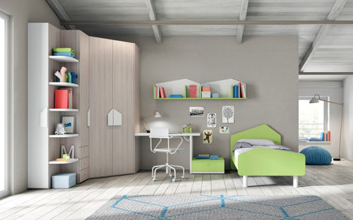 Quarto infantil de madeira - EVO 08 TERRA - Mistral
