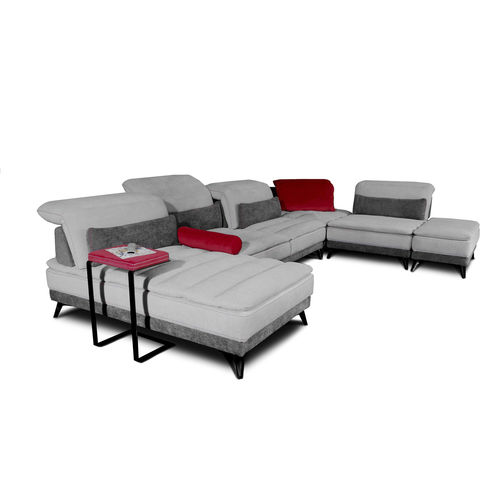 Sofá modular - GHIBLI - Nieri - contemporâneo / em tecido / com encosto para cabeça