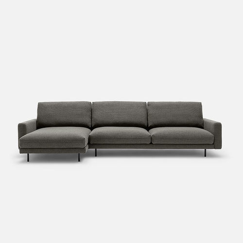 Sofá de canto - KAIA - Rolf Benz Ag & KG - curvo / design / em espuma