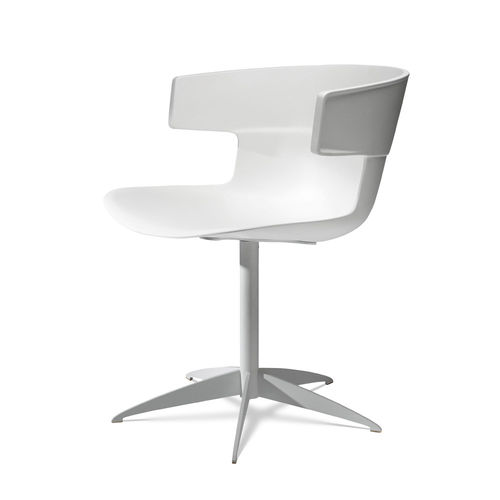 Cadeira contemporânea - FLORA - Sawaya & Moroni - para ambiente interno / em poliuretano / com base em estrela