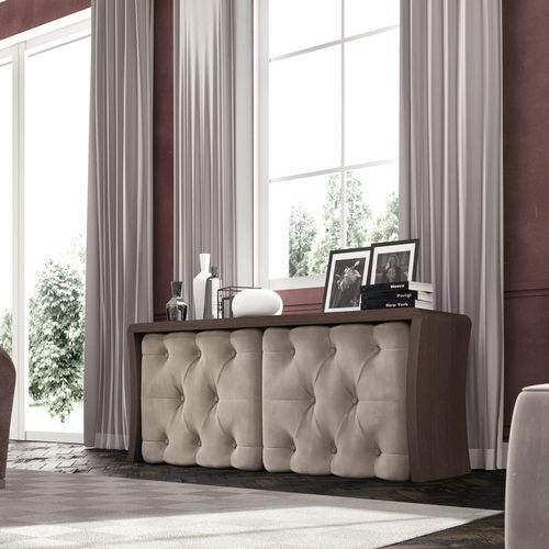 Buffet aparador contemporâneo - WALL STREET - Scandal Home Couture - em carvalho / em couro / em tecido