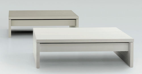 Mesa contemporânea - YOYO - Sedit - em madeira laqueada / retangular / com altura ajustável