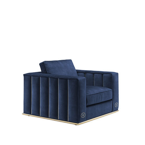 Poltrona contemporânea - Reflex  - Siwa Soft Style Home - em tecido / em madeira maciça / em compensado