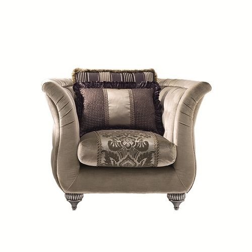 Poltrona contemporânea - First Lady - Siwa Soft Style Home - em tecido / em madeira maciça / com almofada removível