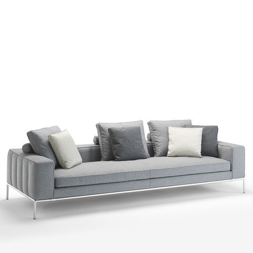 Sofá contemporâneo - Blackjack - Siwa Soft Style Home - em tecido / com braços / com almofada removível