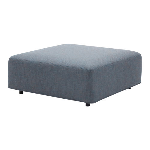 Puff contemporâneo - CABALA - SOFTLINE - em tecido / quadrado / modular