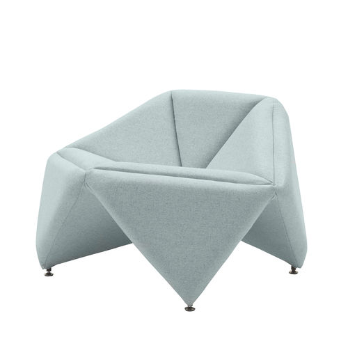 Poltrona de design original - FOLD - SOFTLINE - em tecido / cor personalizável / para edifício de uso público