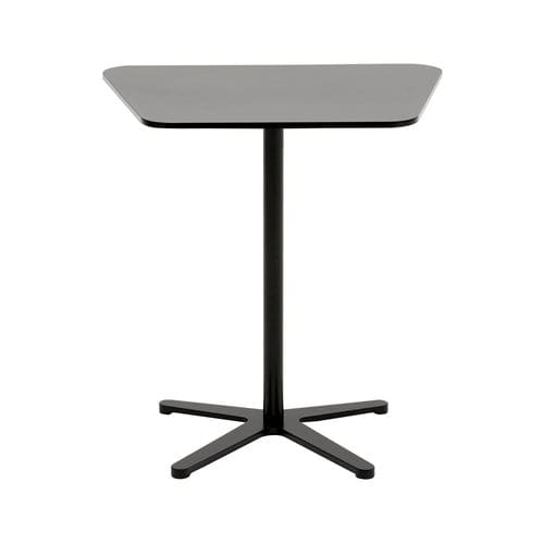 Mesa lateral contemporânea - XO FIX - SOFTLINE - em aço / com base em aço / trapezoidal