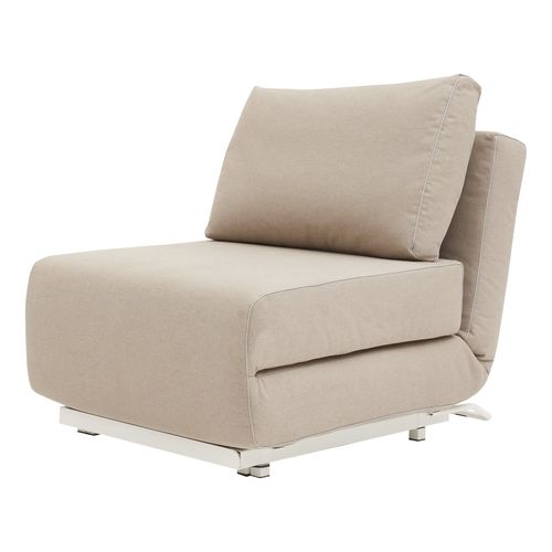 Poltrona baixa contemporânea - CITY - SOFTLINE - em tecido / com capa removível / cama