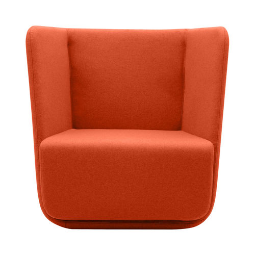 Poltrona contemporânea - BASKET - SOFTLINE - em tecido / com capa removível / com encosto alto