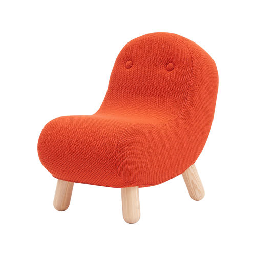Poltrona baixa contemporânea - BOB - SOFTLINE - em tecido / em madeira de freixo / infantil