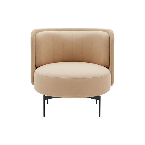 Poltrona contemporânea - JOE - SOFTLINE - em tecido / com capa removível / cor personalizável