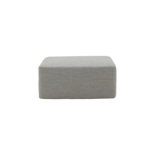 Puff de design minimalista - CAPE - SOFTLINE - em tecido / retangular / modular