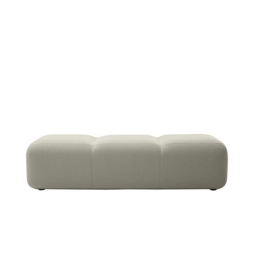 Puff contemporâneo - CHOCO TRIPLE - SOFTLINE - em tecido / em material têxtil / quadrado