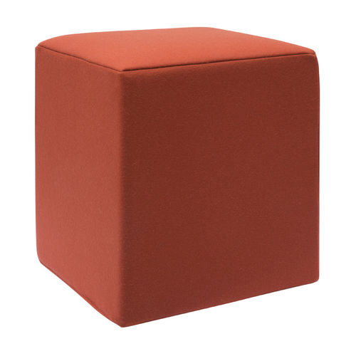 Puff contemporâneo - POUF - SOFTLINE - em tecido / quadrado / modular
