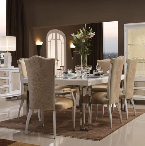 Cadeira clássica - Soher - em tecido / estofada / da linha residencial