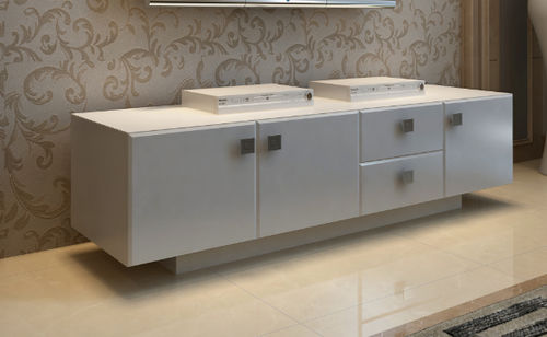 Buffet aparador contemporâneo - LARGE - Sormani - em madeira laqueada brilhante