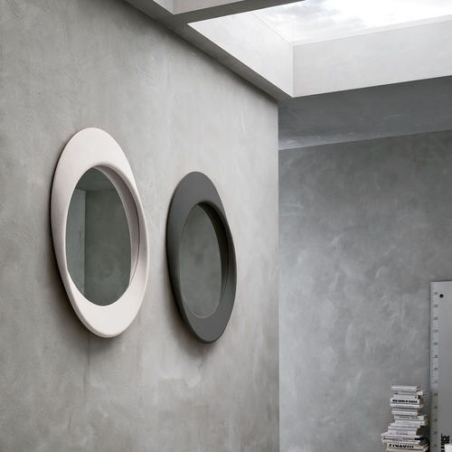 Espelho de parede - VANITY - Target Point - contemporâneo / redondo / em poliuretano