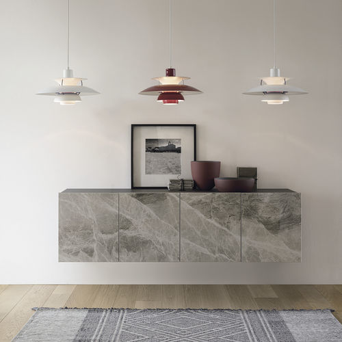 Buffet aparador suspenso - ARTEMIDE - Target Point - contemporâneo / em metal pintado / em laminado melamínico