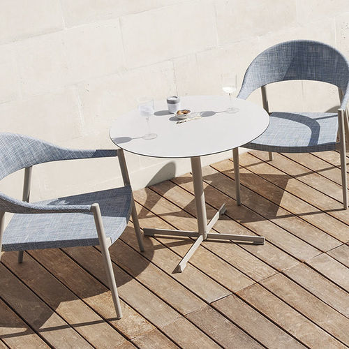 Base de mesa em aço revestido a pó - SUMMER SET Low - Varaschin - contemporânea / para mesa de centro / de 4 pontas