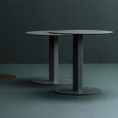 Base de mesa para mesa de centro - System LOW - Varaschin - em aço / em alumínio extrudado / contemporânea