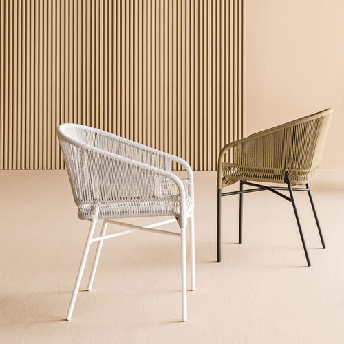 Cadeira de jardim contemporânea - CRICKET - Varaschin - para pátio / de praia / para beira de piscina