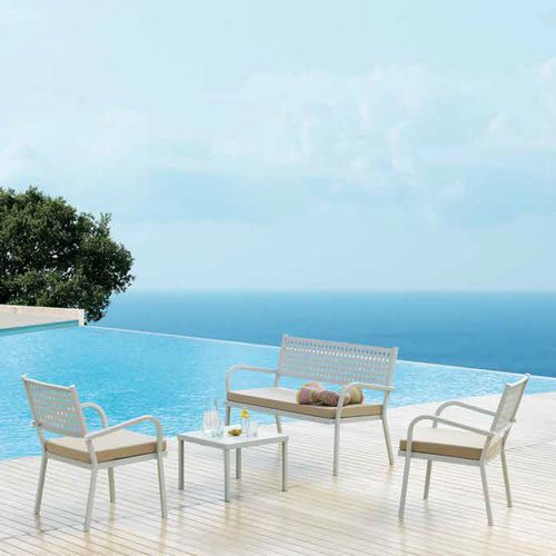 Poltrona contemporânea - CH600 - Vermobil - metálica / de jardim