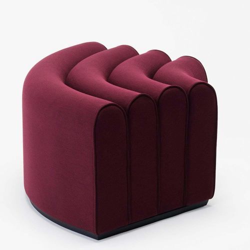 Puff contemporâneo - Arkad - Zilio A&C - em tecido / de canto / de Note Design Studio