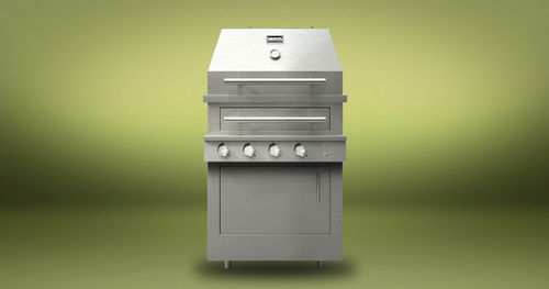 Churrasqueira multicombustível - K500HB - KALAMAZOO OUTDOOR GOURMET - da linha comercial / fixa / metálica