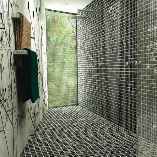 Pastilhas em vidro - TEXTURAS : MR 10 OLIMPIA - REVIGLASS,S.A. - texturizada / para ambiente interno / para piscina