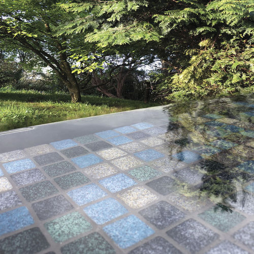 Pastilhas em vidro - NATURAL CREEK - REVIGLASS,S.A. - texturizada / para ambiente interno / para ambiente externo