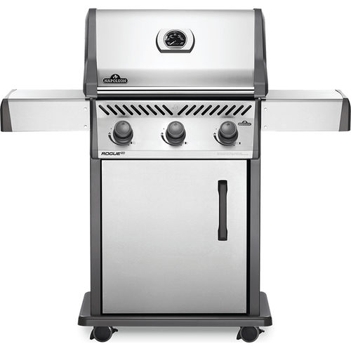 Churrasqueira a gás - ROGUE® XT 425 - Napoleon Gourmet Grills - com rodízios / em aço inoxidável / com compartimento de arrumação