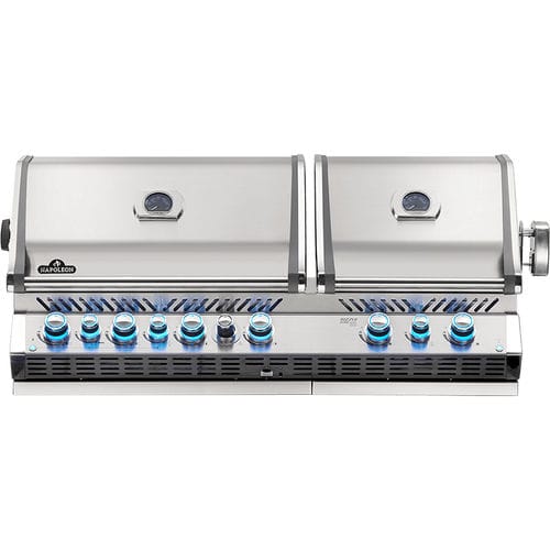 Churrasqueira a gás - PRESTIGE PRO™ 825 RBI - Napoleon Gourmet Grills - fixa / de instalação livre / de embutir