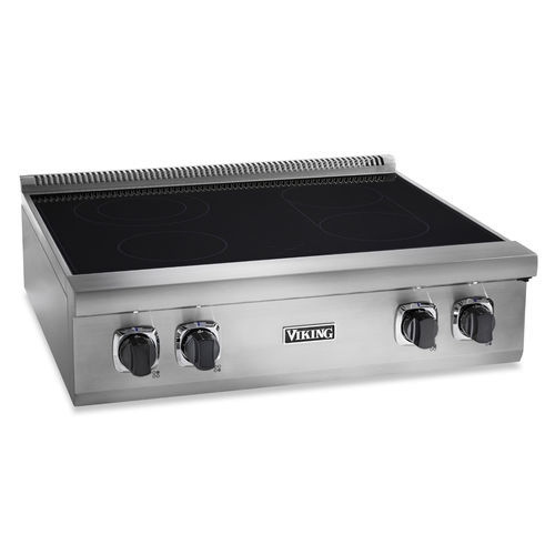 Cooktop elétrico - 5 VERT530 - VIKING - 4 bocas / de bancada / com botões