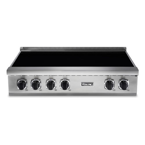 Cooktop de indução - 5 VIRT536 - VIKING - vitrocerâmico / 6 bocas / de bancada