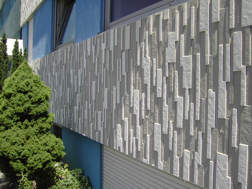 Molde de cofragem para fachada - SAALE - RECKLI GmbH - para concreto estampado