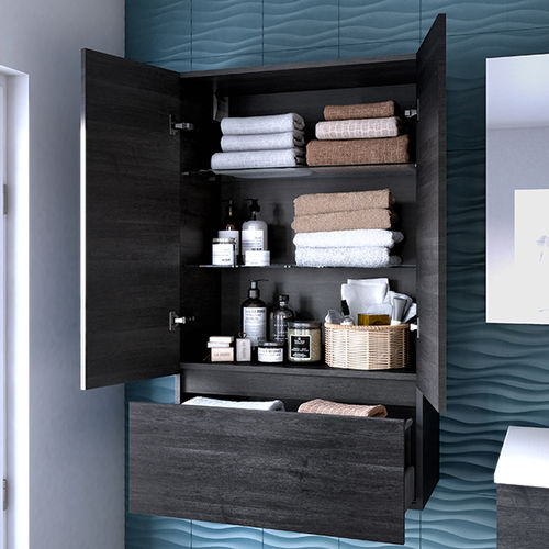 Móvel de banheiro contemporâneo - KETTY - AMBIANCE BAIN - da linha residencial / em Superfície Sólida / fosco