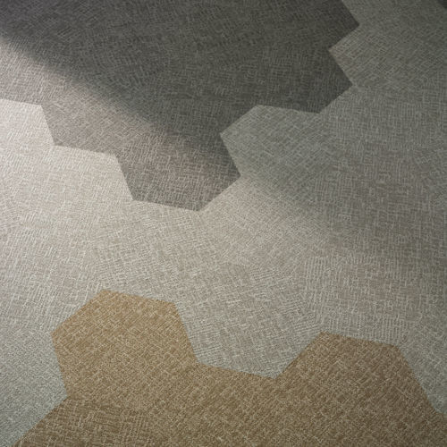 Carpete em placas - DETAIL HEXAGON TASKWORX®    - Shaw Contract - tufado / bouclê / em poliamida