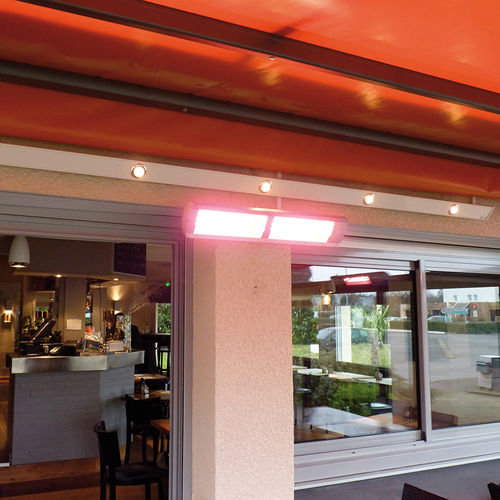 Aquecedor infravermelho de parede - SOLAMAGIC - Socotex - Abritez-vous chez nous - de teto / elétrico / da linha comercial