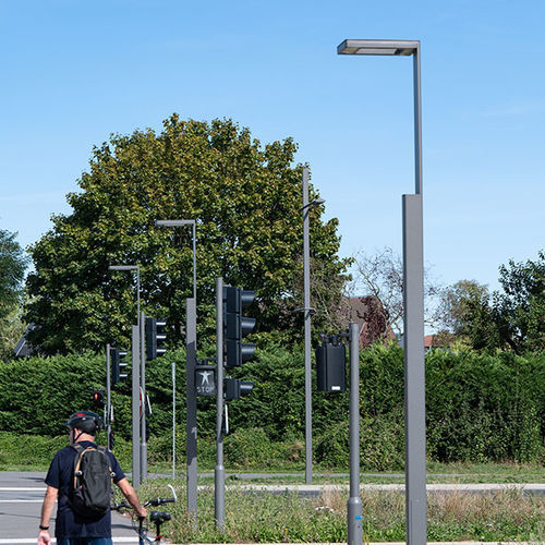Poste de iluminação pública - IMAWA NANO - Technilum - contemporâneo / em alumínio / de LED