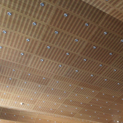 Painel acústico de parede - G4R16 - Ideatec Advanced Acoustic Solutions - para teto / para forro de teto / em madeira